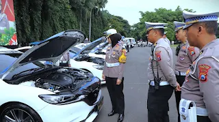 Polresta Malang Kota Pastikan Kesiapan Kendaraan Pengamanan Nataru, Fokus Antisipasi Kebencanaan