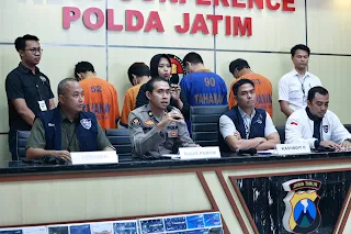 Wujudkan Asta Cita, Polda Jatim Berhasil Bongkar Judi Online dan TPPU Jaringan Internasional