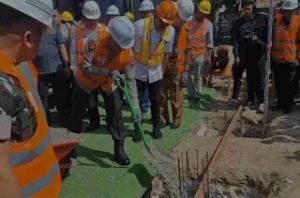Sukseskan Program MBG Polda Jatim Bangun Gedung SPPG di SPN