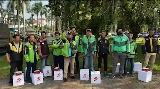 Ojol hingga Kelompok Difabel Apresiasi Baktikes Polri, Ucap Terima Kasih ke Kapolri
