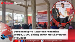 Desa Randupitu Tuntaskan Penantian Warga, 1.000 Bidang Tanah Masuk Program PTSL 2026